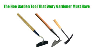 hoe garden tool